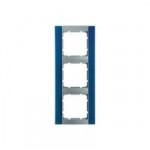 Рамка 3-ая вертикальная (алюминий/синий)