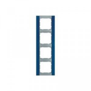 Рамка 4-ая, вертикальная (алюминий/синий)
