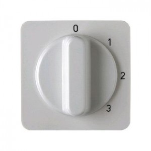 Накладка для выключателя 0-1-2-3 (белый)