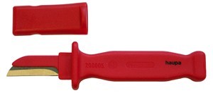 Нож для резки кабеля 1000V, прямое лезвие 40 мм