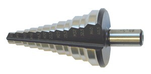 Комбинированное ступенчатое сверло 8,5 - 40,5 мм