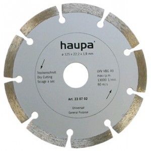Алмазный отрезной диск, 125 мм