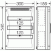 Корпус для модульных автоматических выключателей с боковыми панелями FP 1418
