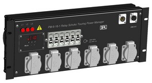 PM-6-16-1 Relay Touring Schuko Power Manager