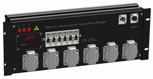 PM-6-10-1 Dimmer Touring Schuko Power Manager